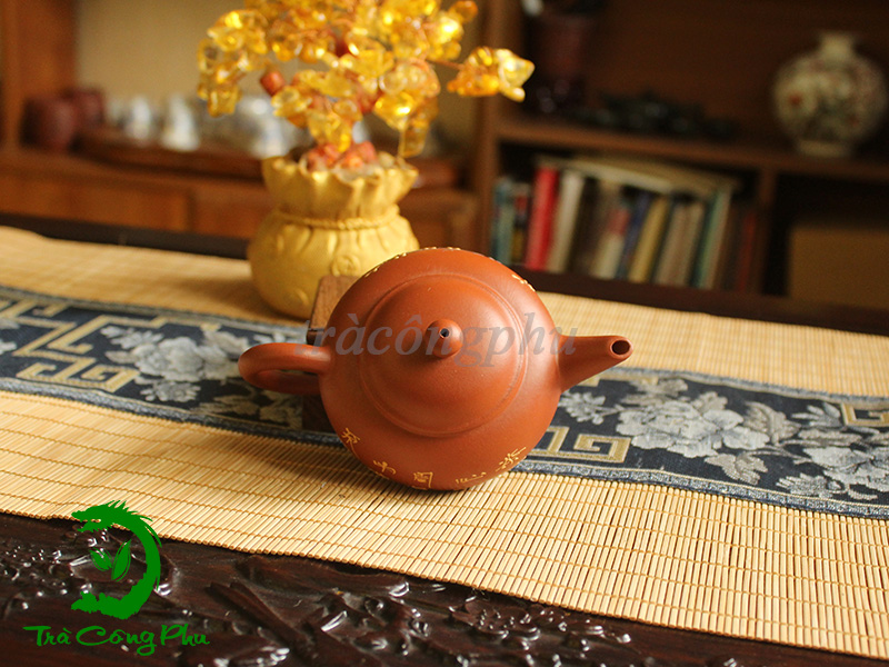 Ấm tử sa thủy bình thanh thủy nê - ATS1306